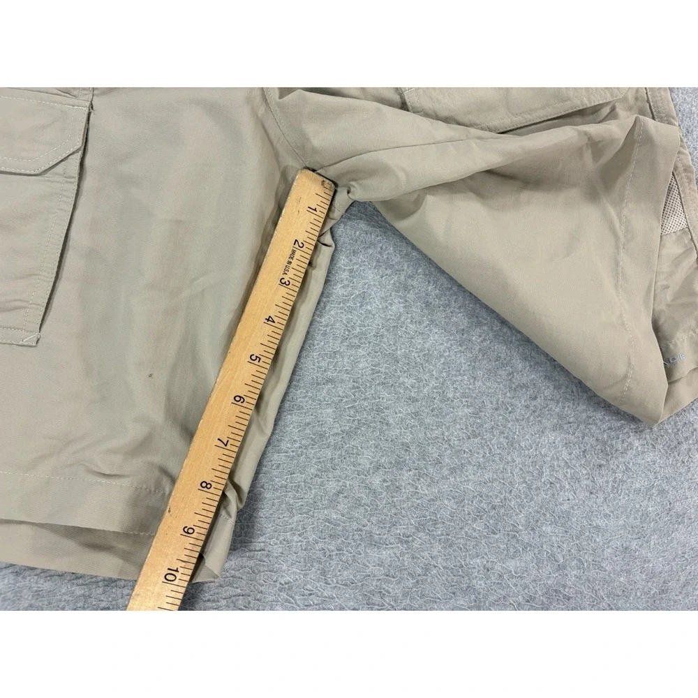 NWT Columbia Cargo Hiking Travel Shorts (Men's 36) Tan - 10